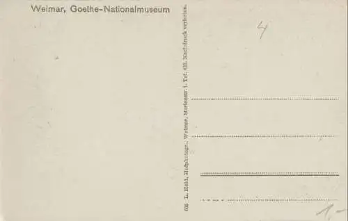 Weimar - Goethe-National-Museum
