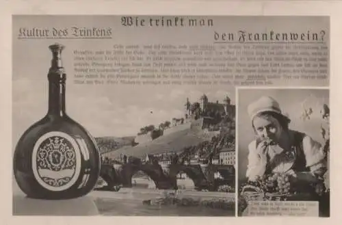 Franken - Frankenwein trinken - 1952