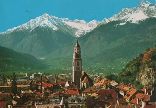 Italien - Italien - Meran - Merano - Blick gegen Zielspitze - 1990