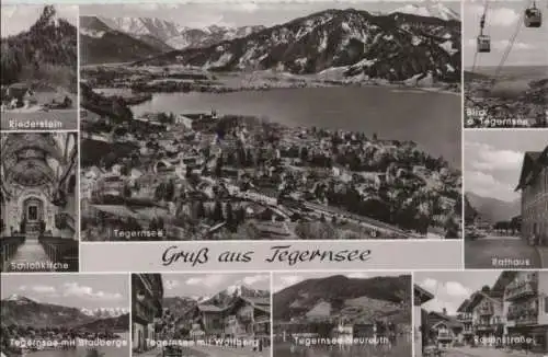 Tegernsee - u.a. mit Wallberg - 1963