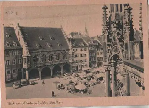 Freiburg - vom Münster - 1944