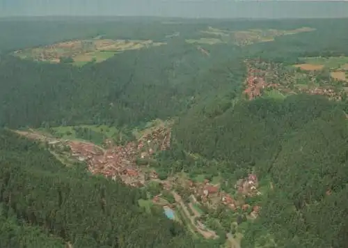 Bad Teinach-Zavelstein - Luftbild - ca. 1975