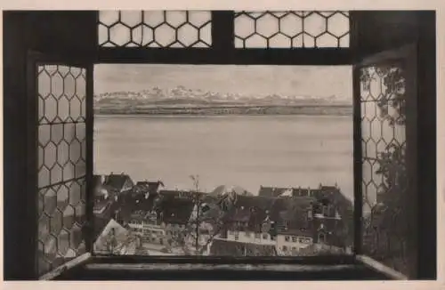 Meersburg - Blick vom Droste-Zimmer - 1952