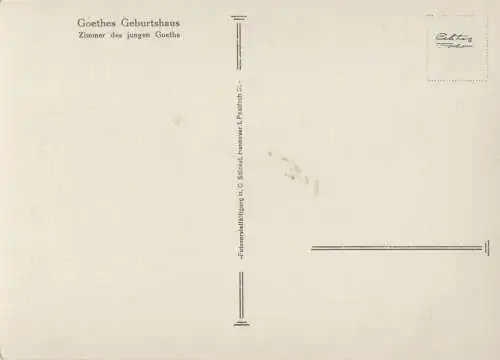 Frankfurt Main - Goethes geburtshaus