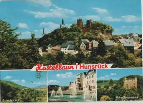 Kastellaun - u.a. mit Ruine Balduinseck - 1973