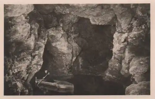 Bad Liebenstein - Altensteiner Höhle - Blick zum See - 1955