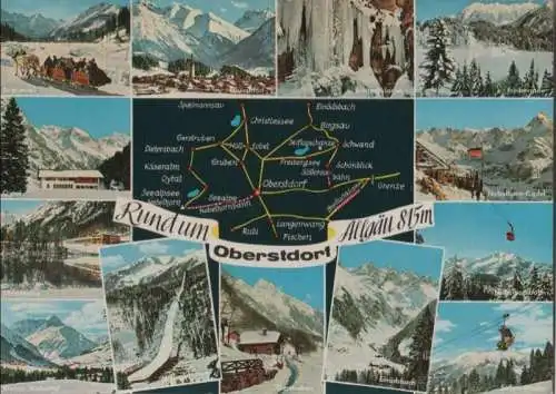 Oberstdorf - und Umgebung - ca. 1970