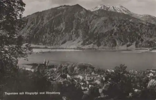 Tegernsee mit Ringspitze - 1966