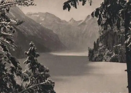 Königssee - vom Malerwinkel - 1957