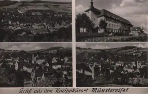 Bad Münstereifel - 4 Teilbilder - 1962