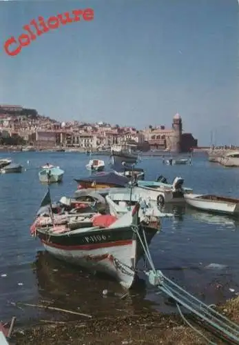 Frankreich - Frankreich - Collioure - Vue de la rade - 1986