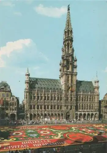 Belgien - Belgien - Brüssel - Marktplatz - ca. 1975