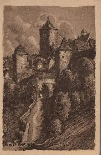 Rothenburg - Kobolzellertor - 1932