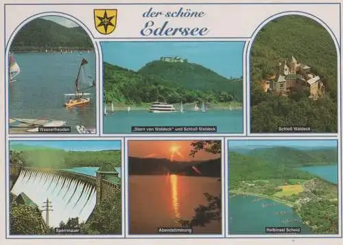 Edersee - u.a. Halbinsel Scheid - 1994