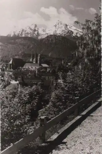 Berchtesgaden - Blick zum Watzmann - 1958