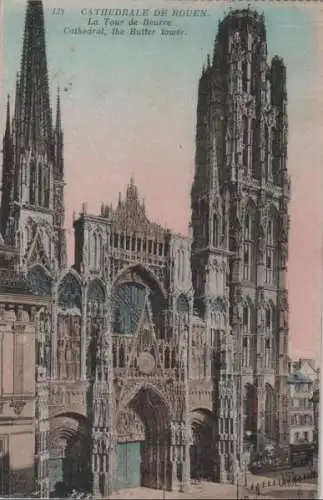 Frankreich - Frankreich - Rouen - Cathedrale - 1952