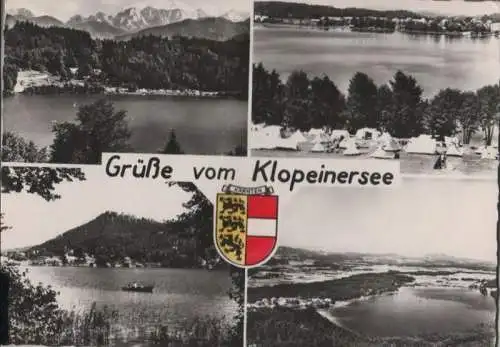 Österreich - Österreich - Klopeiner See - mit 4 Bildern - ca. 1965