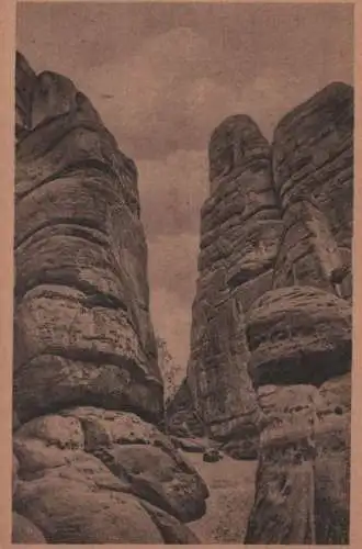 Sächsische Schweiz - Schrammtor - 1936