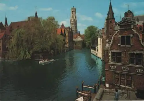 Belgien - Belgien - Brügge Bruges - Halletoren - 1976