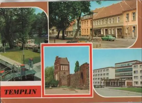 Templin - u.a. Stadtmauer - 1985