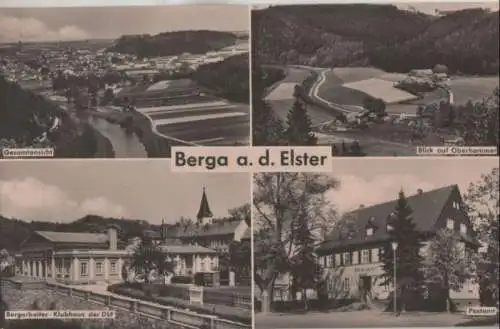 Berga / Elster - u.a. Gesamtansicht - 1965