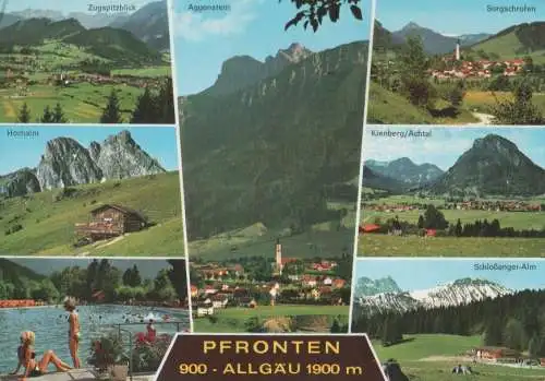 Pfronten - u.a. Schloßanger-Alm - 1980