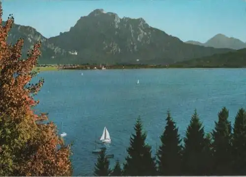 Forggensee - Blick auf Säuling