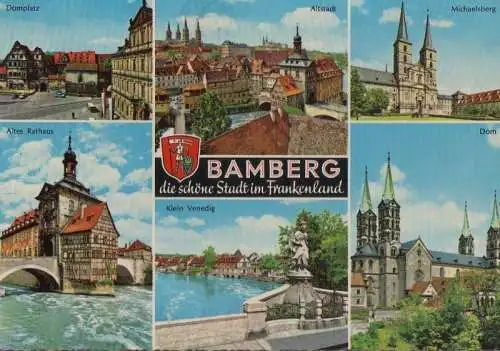 Bamberg - u.a. Domplatz - 1971