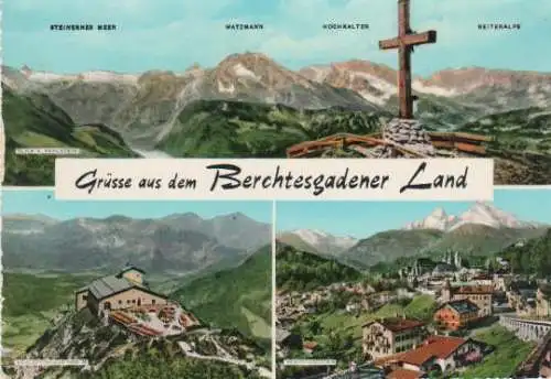 Berchtesgaden - Blick v. Kehlstein, Kehlsteinhaus, Berchtesgaden - 1967