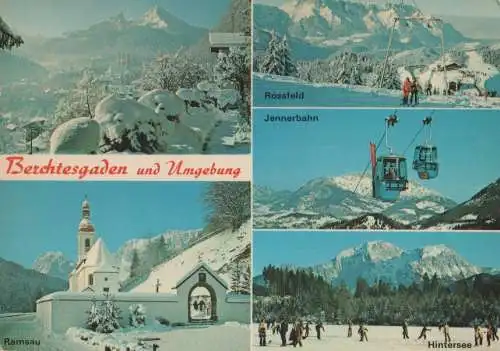 Berchtesgaden - u.a. Rossfeld - 1978