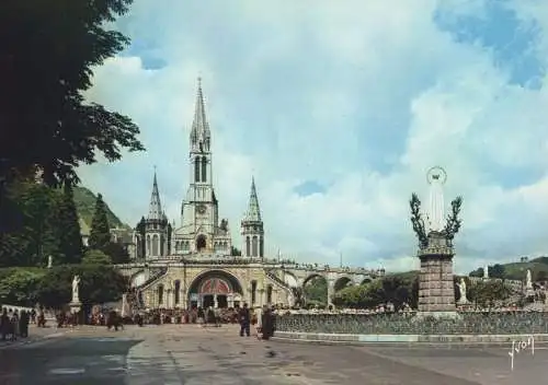 Frankreich - Lourdes - Frankreich - Esplanade