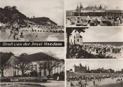 Usedom - u.a. Heringsdorf, Kulturhaus - 1970