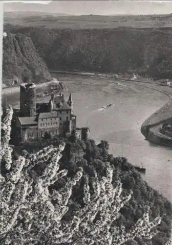 Loreley - und Burg Katz - ca. 1965