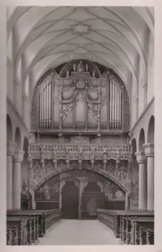 Konstanz - Orgel und Orgelempore - ca. 1950