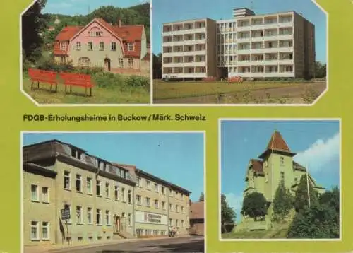 Buckow - FDGB-Erholungsheime - ca. 1985