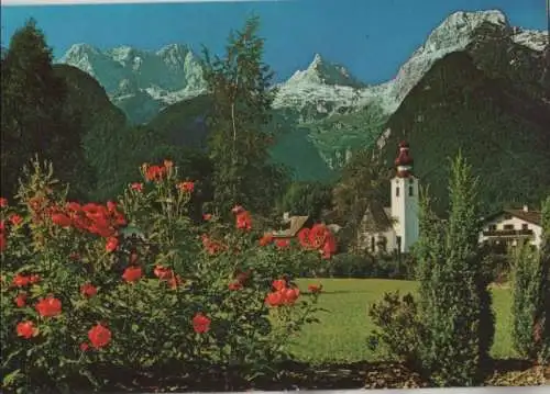 Österreich - Österreich - Lofer - Blick gegen Loferer Steinberge - 1989