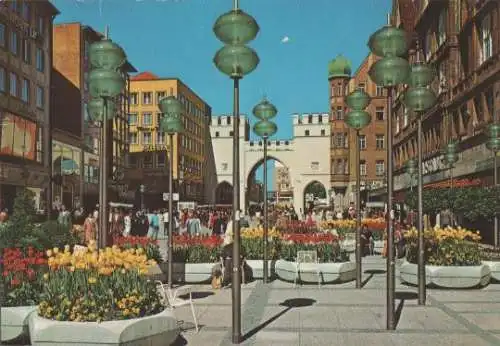 München - Blick auf Karlstor - 1982