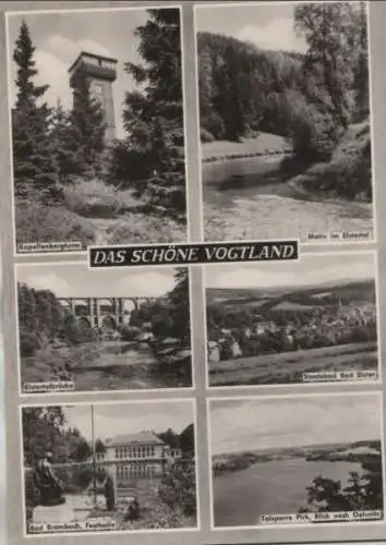 Vogtland - u.a. Motiv im Elstertal - ca. 1970