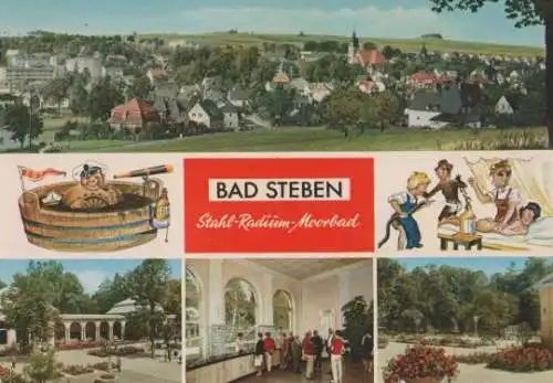 Bad Steben - Stahl- Radium- Moorbad - ca. 1985