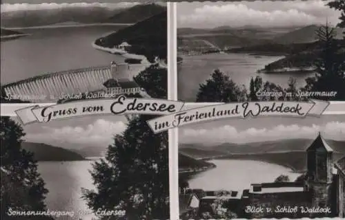 Edersee - Ferienland Waldeck - 1957