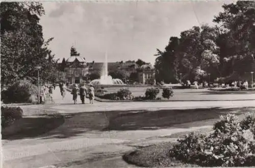 Bad Oeynhausen - Blick in den Kurgarten