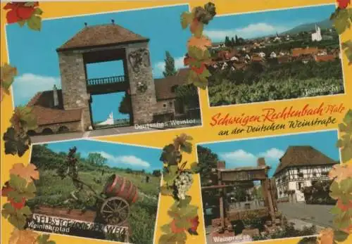 Schweigen-Rechtenbach - u.a. Weinlehrpfad - 1982