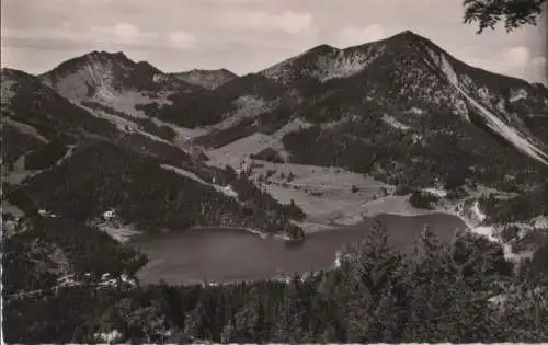 Spitzingsee - gegen Bodenschneid - ca. 1960