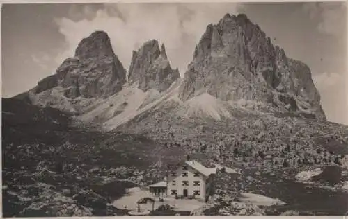 Italien - Italien - Dolomiten - Passo Sella Gruppa Sassolungo - ca. 1950