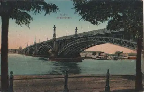 Mainz - Straßenbrücke - ca. 1925