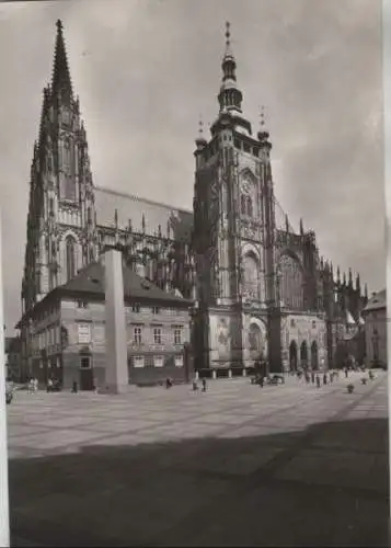 Tschechien - Tschechien - Prag - Praha - Hrad, Treti nadvori - ca. 1965