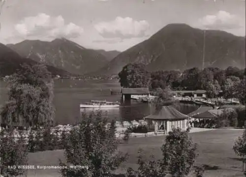 Bad Wiessee - Kurpromenade, Wallberg - 1962