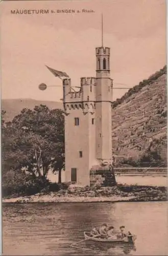 Bingen - Mäuseturm - ca. 1935