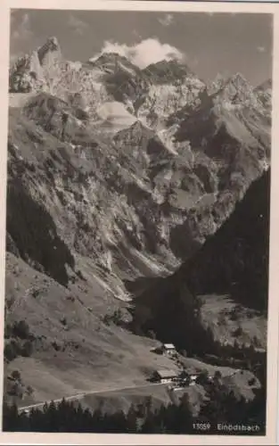 Oberstdorf-Einödsbach - mit Mädelegabelgruppe - 1957