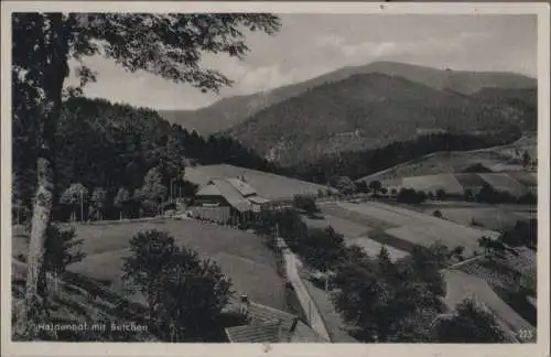 Belchen - mit Haldenhof - ca. 1955